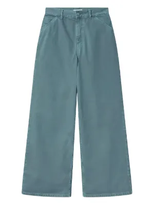 GANNI ストライプ ジーンズ | ブルー | FARFETCH JP