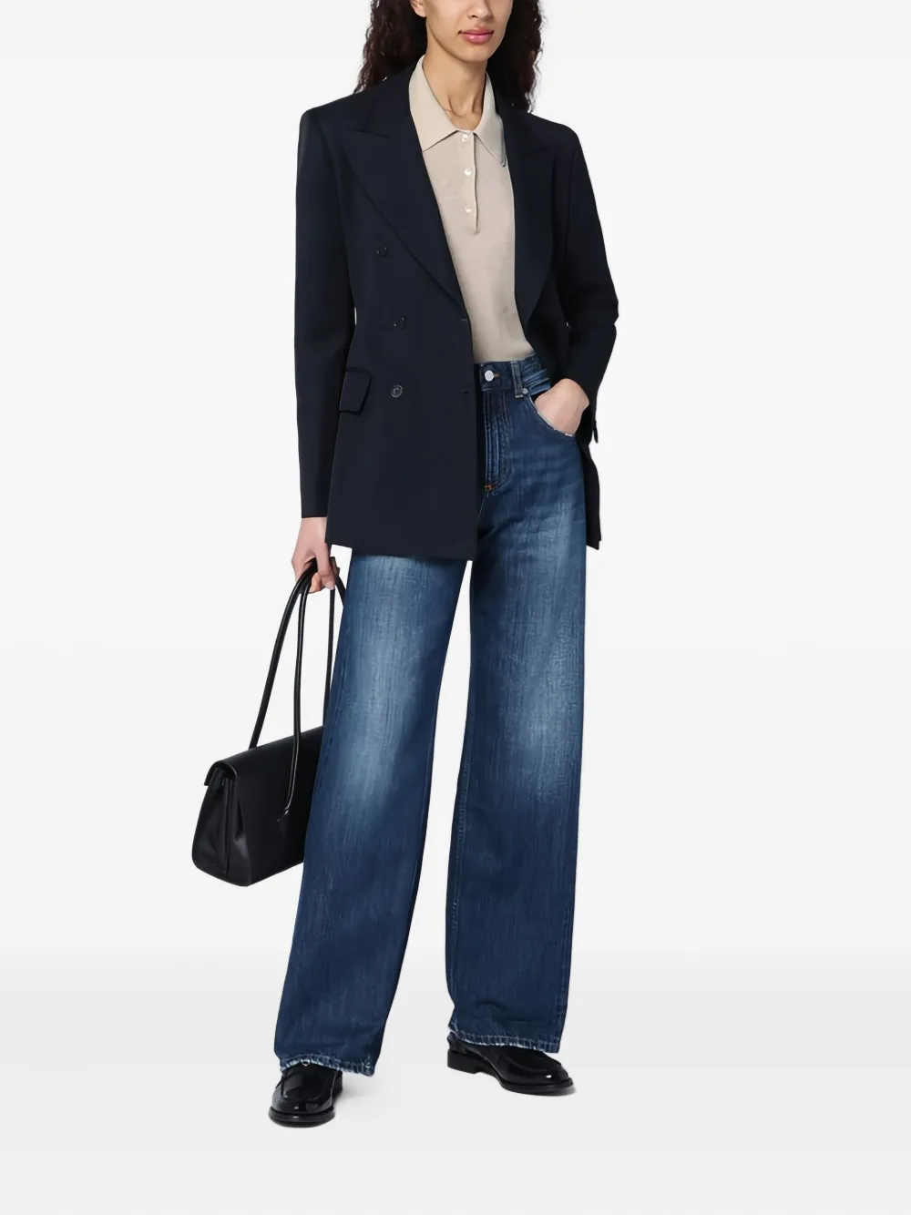 Department 5 Jeans met vijf zakken - Blauw