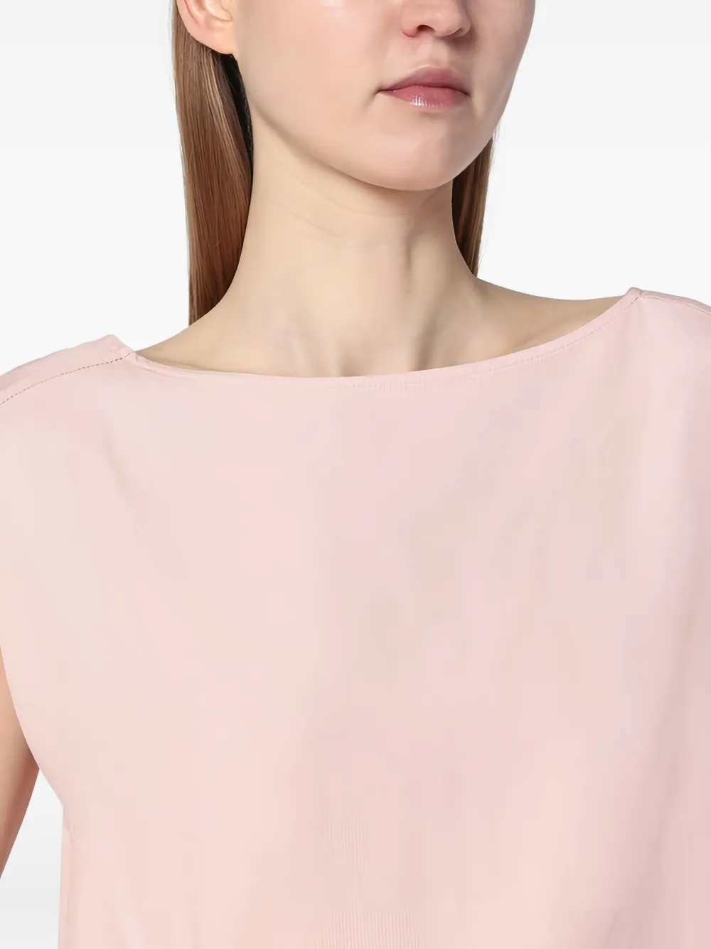 Calvin Klein Blouse met V-rug Roze