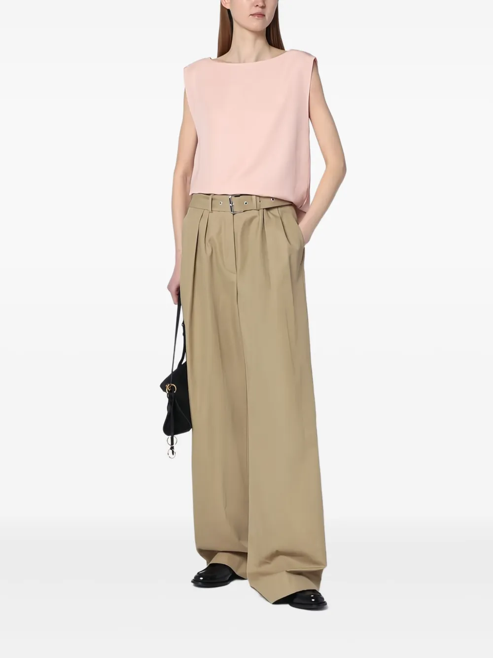 Calvin Klein blouse à col v plongeant au dos | Blouses | Image 2