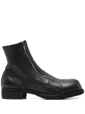 GUIDI (グイディ) PL1 FRONT ZIP BOOT SUEDE（ブーティ
