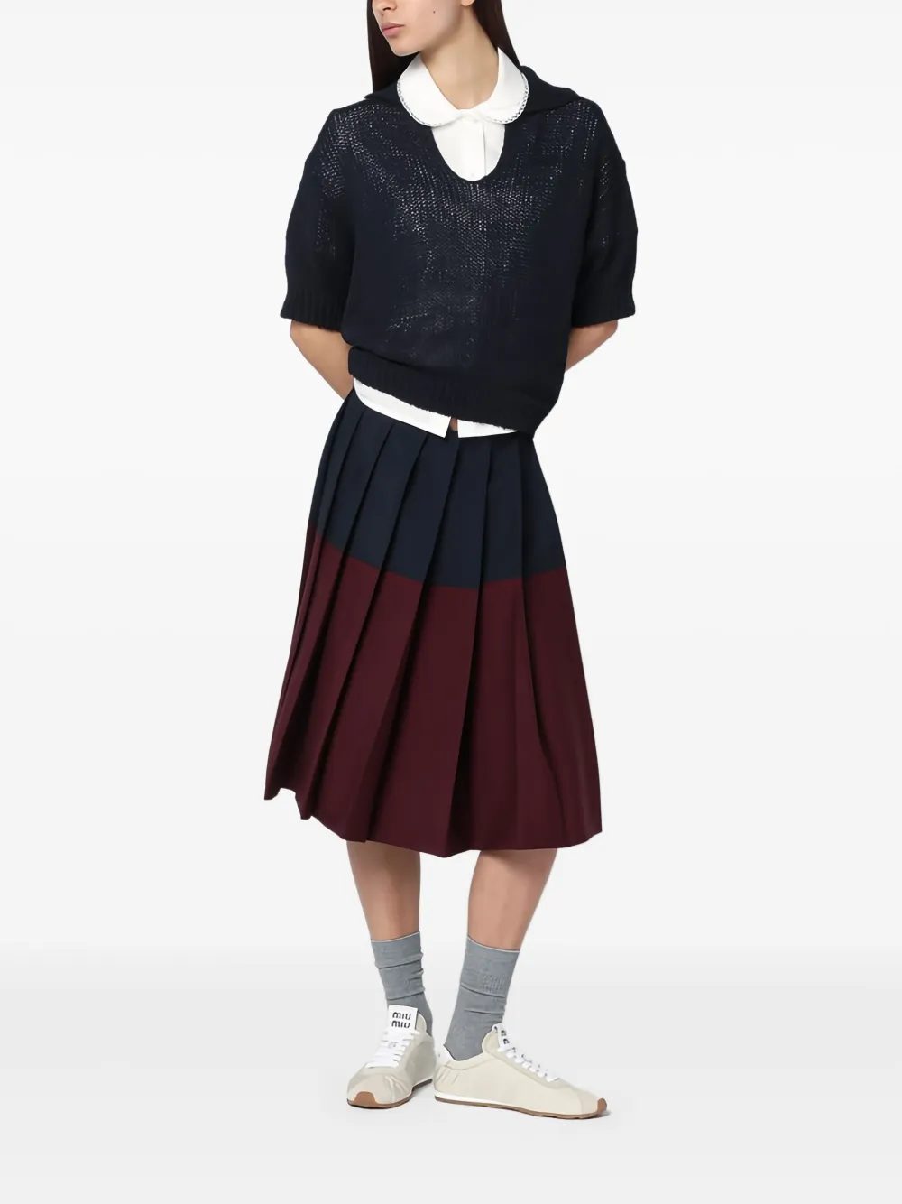 Roberto Collina cotton-blend polo shirt | Blue | Image 1