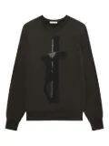 1989 STUDIO Cross sweatshirt - Brown
