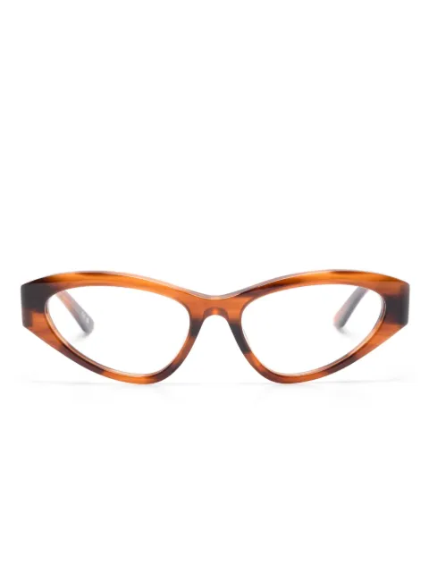 Balenciaga Eyewear lentes con logo estampado