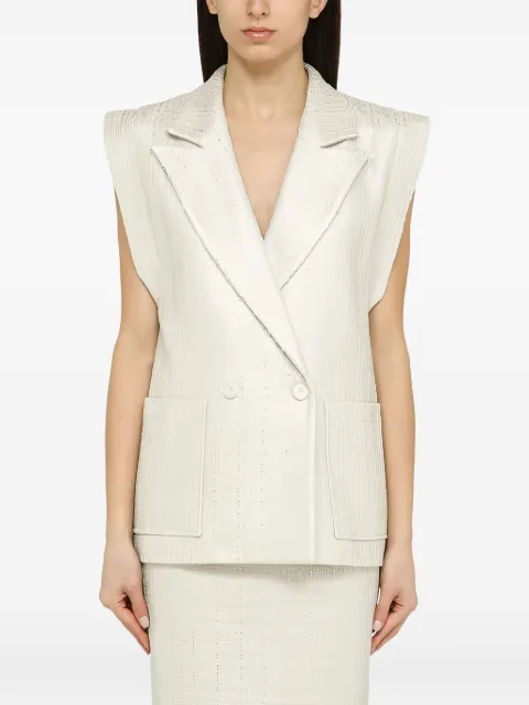 Federica Tosi double-breasted waistcoat