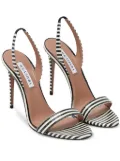 Aquazzura 105mm So Nude sandals - White