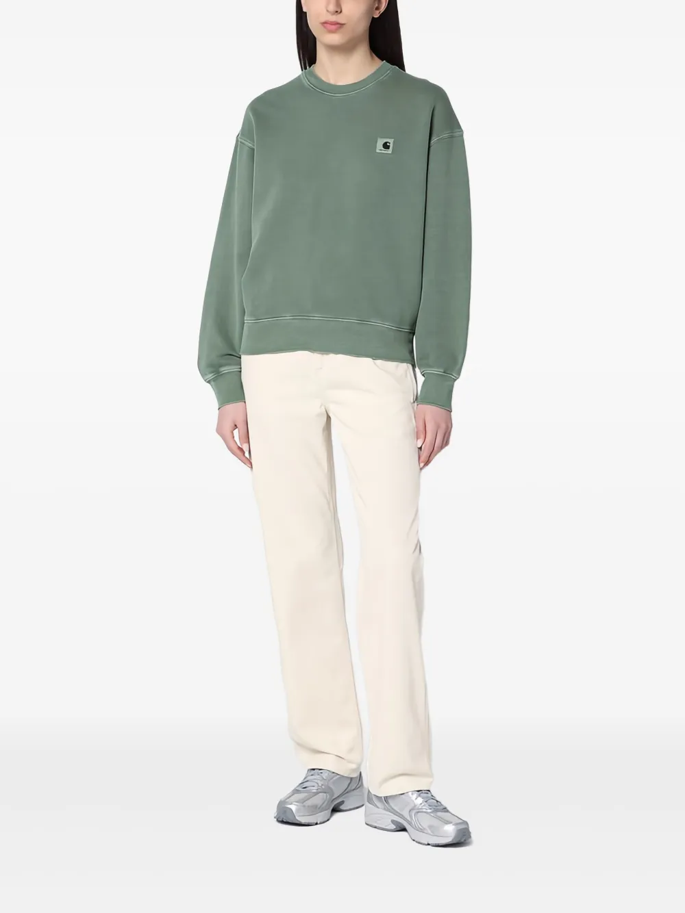 Carhartt WIP Nelson sweater Groen