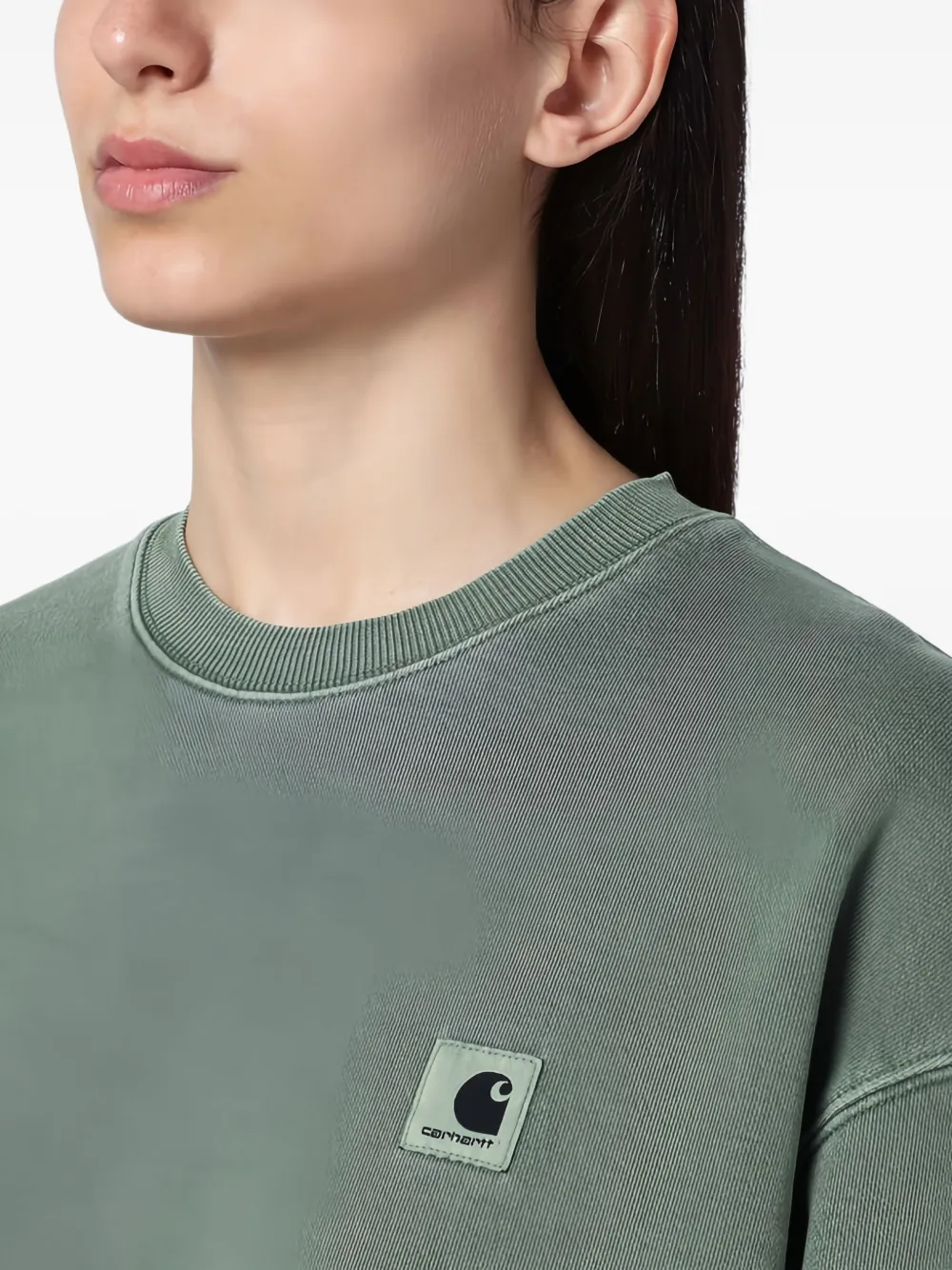Carhartt WIP Nelson sweater Groen