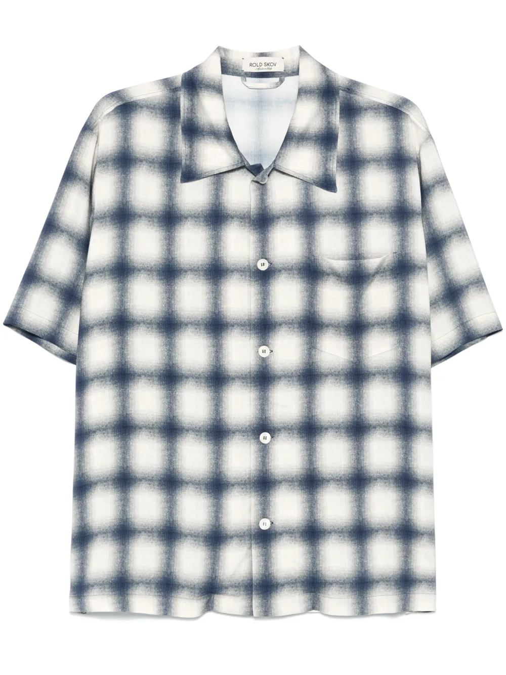rold skov Quadro シャツ - ブルー rold skov Quadro シャツ - ブルー