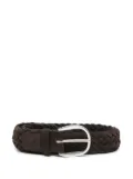 Orciani Suede Plot belt - Brown