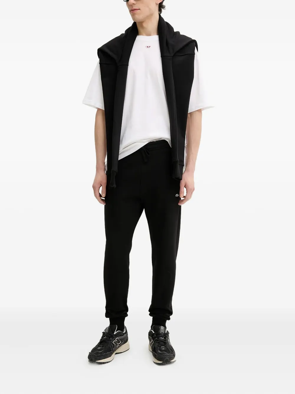 Diesel logo-embroidered hoodie | Hoodies | Image 2