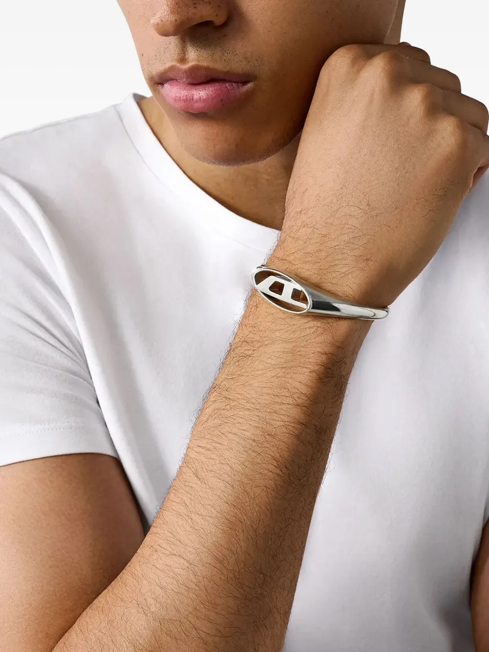 Diesel logo-detail bracelet | Image 2