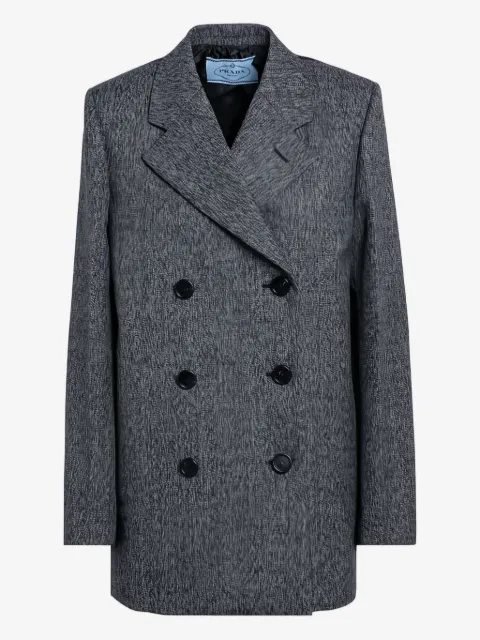 Prada blazer à empiècements