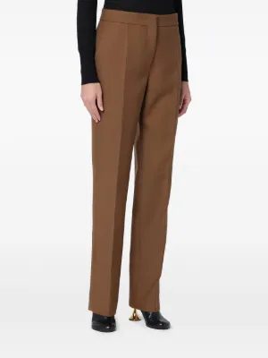 パンツ JIL SANDER Women Straight Pants J40KA0236 J40182923 Brown Jil Sander Women's Brown Casual Pants US 0 IT 36 | eBay