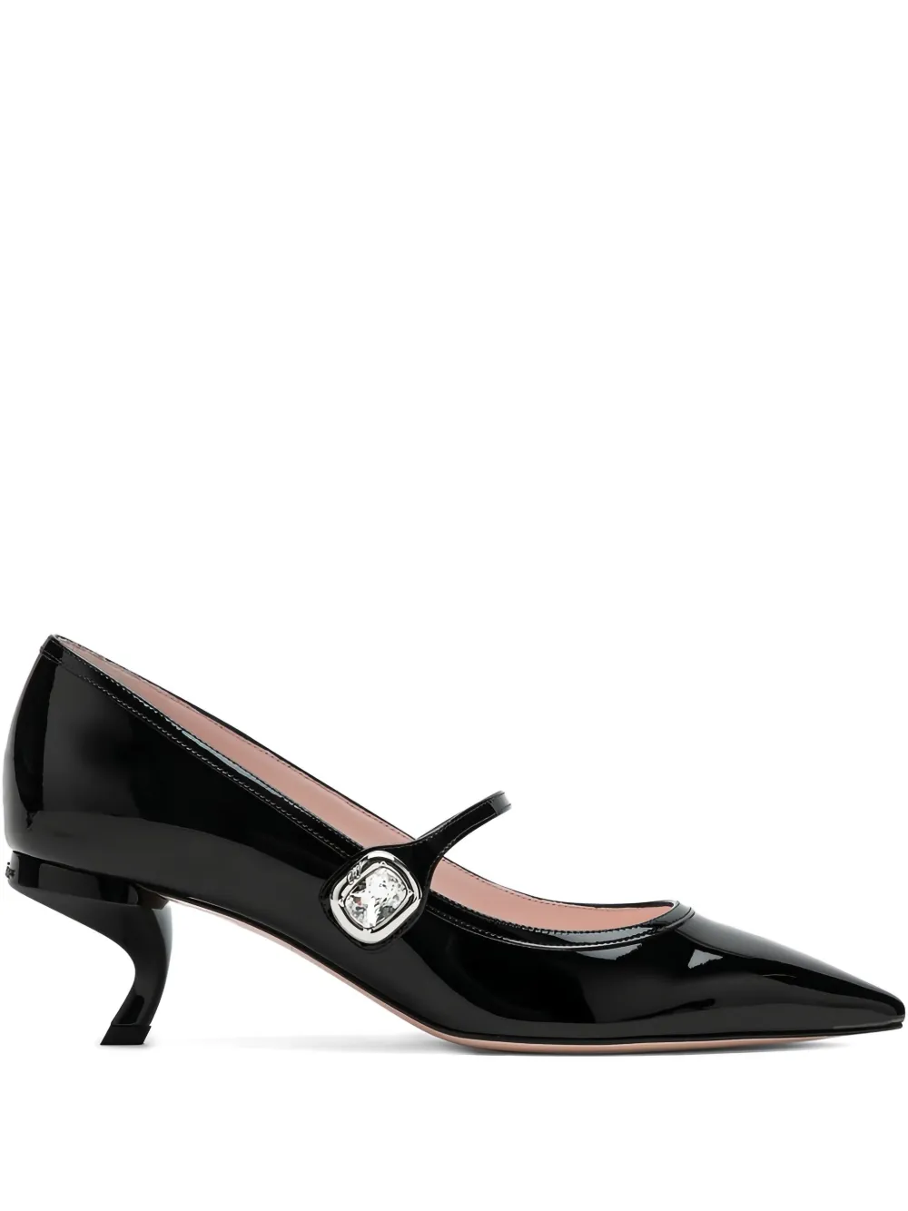 Roger Vivier Virgule leather pumps | Black | Image 1