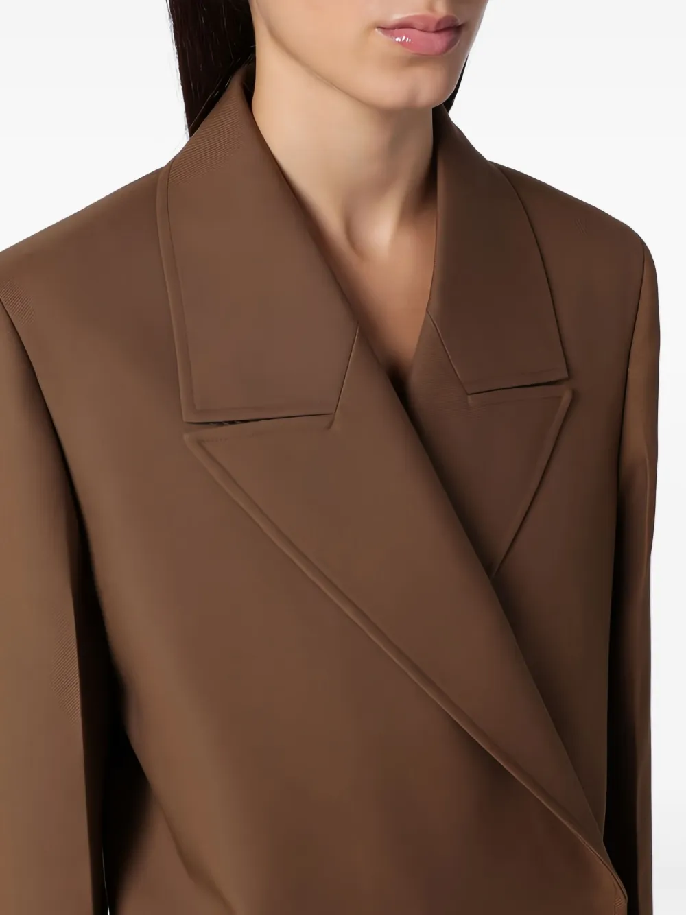 Jil Sander Wollen blazer Bruin
