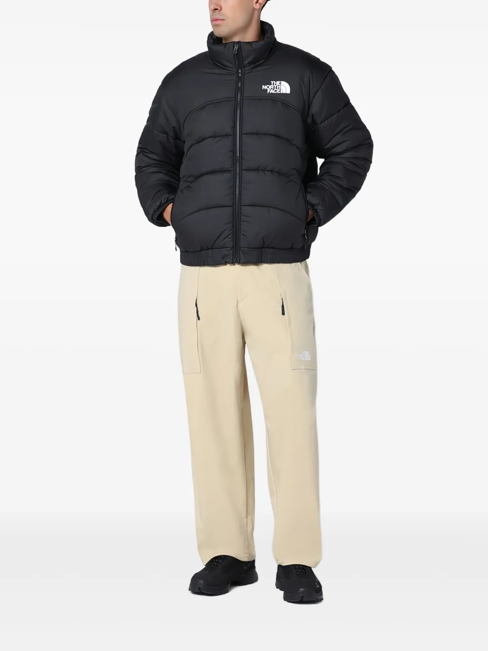 The North Face Broek met ceintuur - Beige