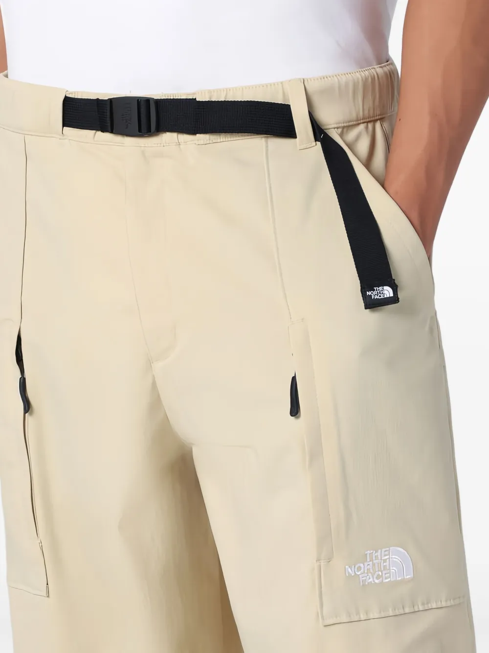 The North Face Broek met ceintuur Beige