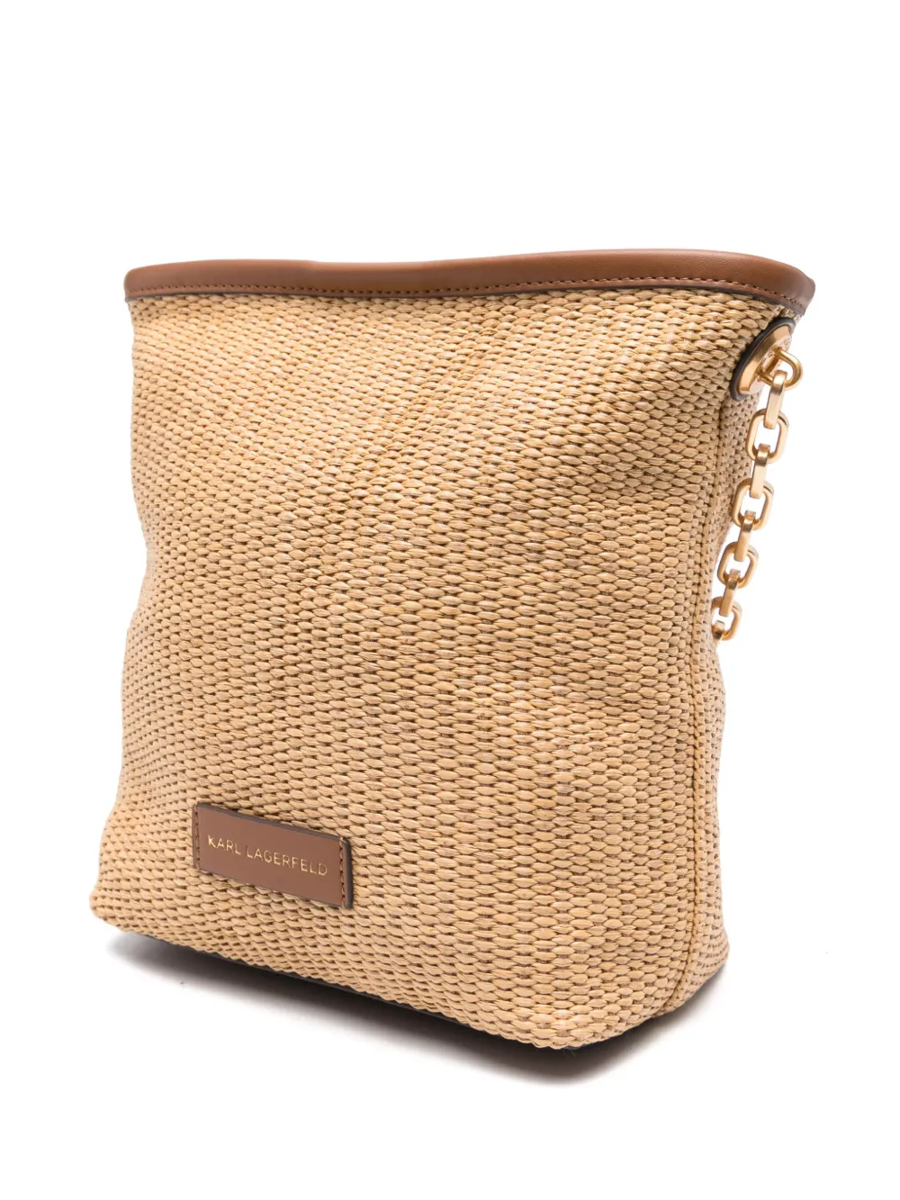 Karl Lagerfeld K Autograph kleine bucket-tas Beige