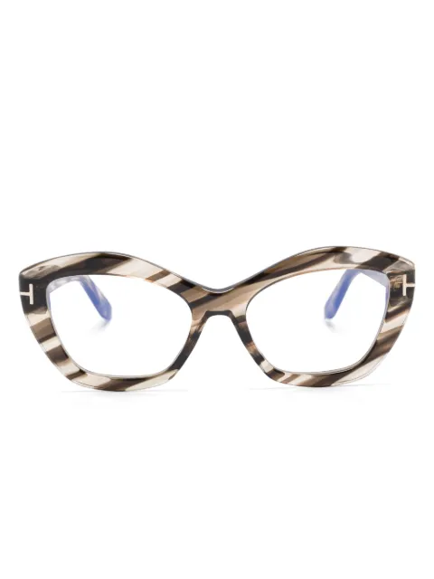 TOM FORD Eyewear lunettes de vue à logo imprimé