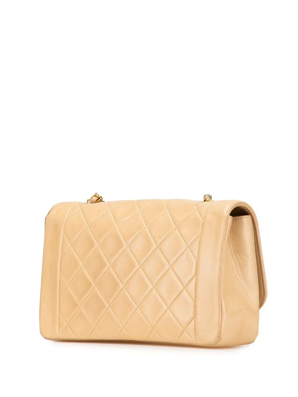 CHANEL Pre-Owned 1991-1994 Medium Lambskin Diana Full Flap crossbody bag | Pre-Owned | Image 2