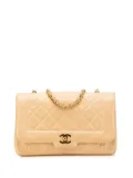 CHANEL Pre-Owned 1991-1994 Medium Lambskin Diana Full Flap crossbody bag - Brown