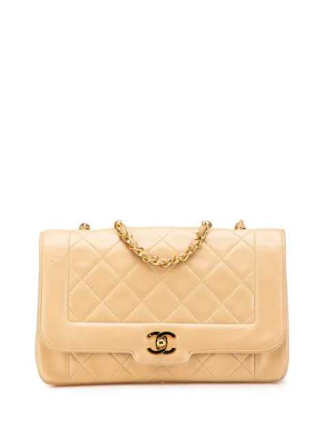 CHANEL Pre-Owned 1991-1994 Medium Lambskin Diana Full Flap crossbody bag