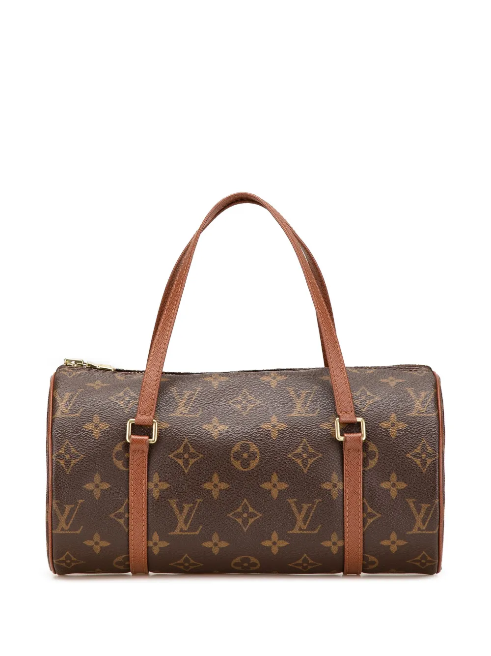 Louis Vuitton Pre-Owned 2000 モノグラム パピヨン 26 ハンドバッグ - ブラウン Louis Vuitton Pre-Owned 2000 モノグラム パピヨン 26 ハンドバッグ - ブラウン
