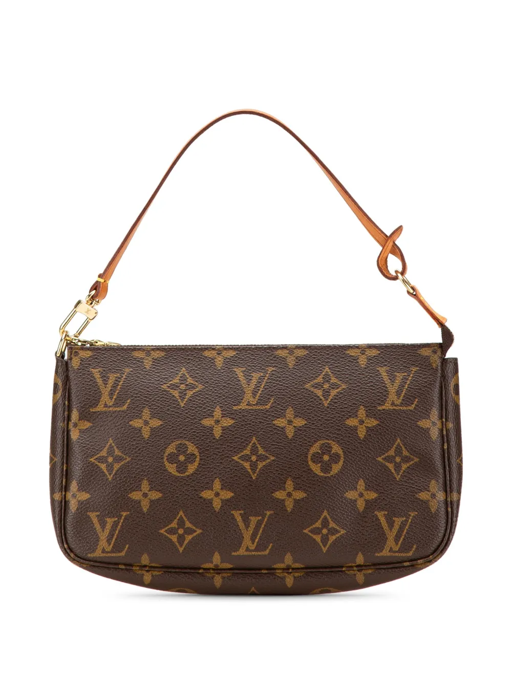 Louis Vuitton Pre-Owned 2001 モノグラム ポシェット アクセソワール ショルダーバッグ - ブラウン Louis Vuitton Pre-Owned 2001 モノグラム ポシェット アクセソワール ショルダーバッグ - ブラウン