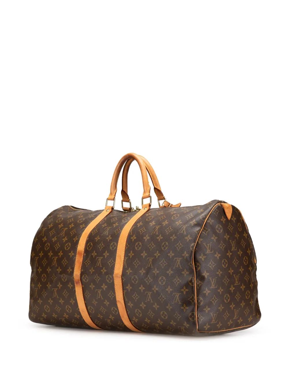 Louis Vuitton Pre-Owned Monogram Keepall 55 resväska från 2001 | Pre-Owned | Image 2