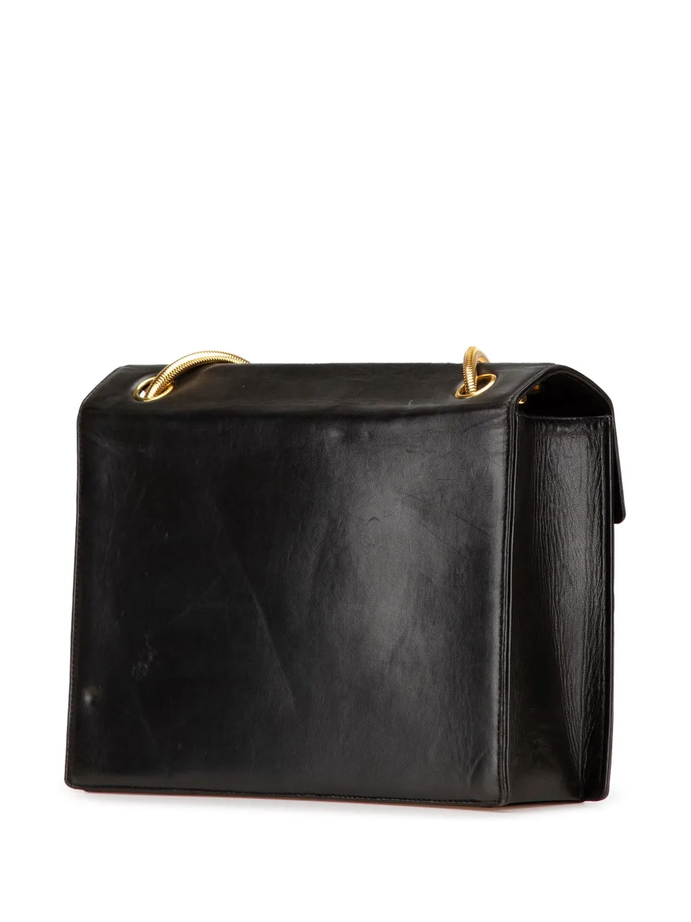 CHANEL Pre-Owned 1996-1997 CC Patent Snake Chain Flap shoulder bag | Pre-Owned | Image 2