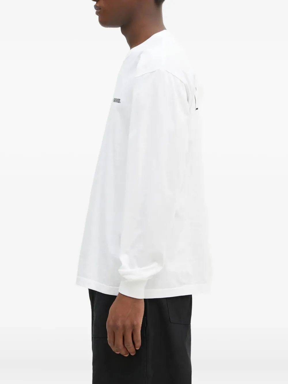 Neighborhood T-shirt met logoprint Wit