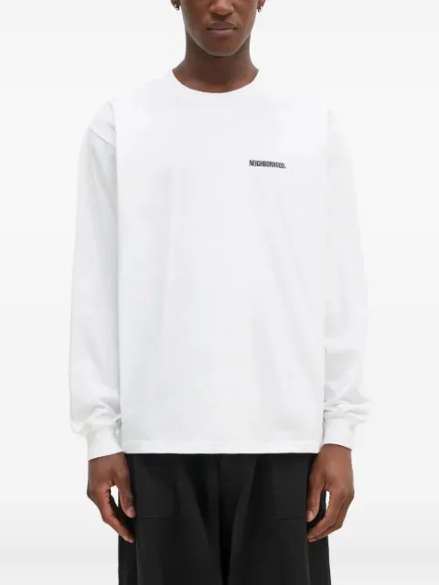 Neighborhood logo-print long-sleeve T-shirt