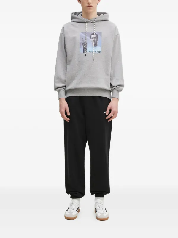 Aries graphic-print Hoodie | Grey | FARFETCH