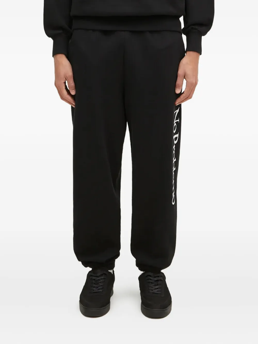 Aries Pantaloni sportivi con stampa - Nero