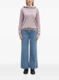 Pangaia drop-shoulder hoodie - Purple