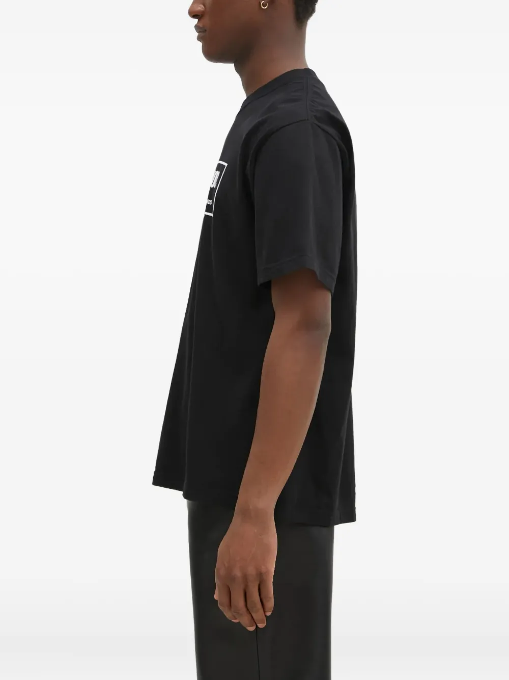 Neighborhood T-shirt met logoprint Zwart