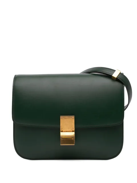 Céline Pre-Owned bolsa crossbody Classic Box mediana de piel de becerro 2017