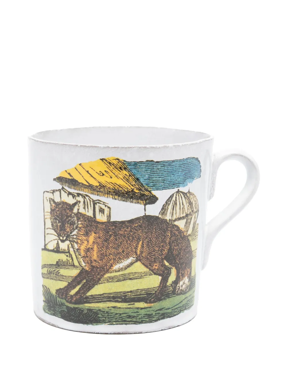 Astier De Villatte フォックス マグ - ホワイト Astier De Villatte フォックス マグ - ホワイト
