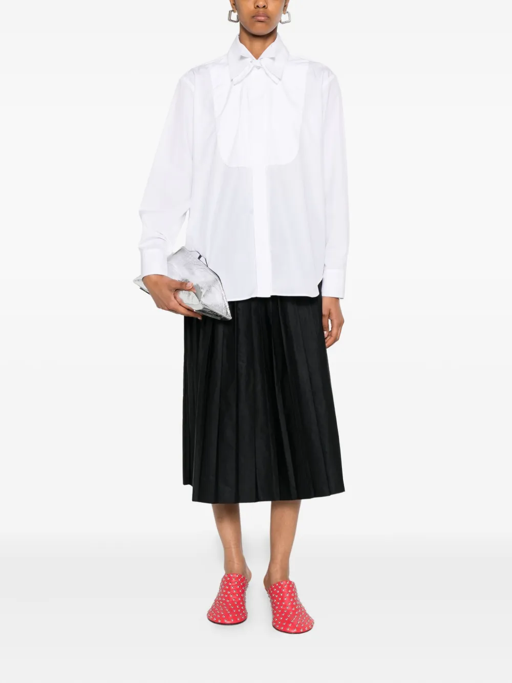 Viktor & Rolf Gelaagd blouse Wit