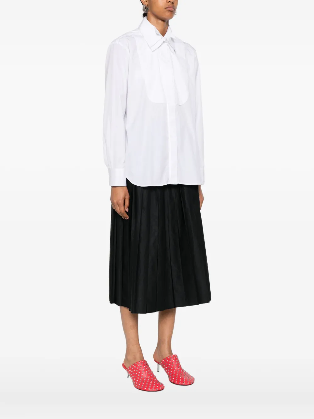 Viktor & Rolf Gelaagd blouse Wit