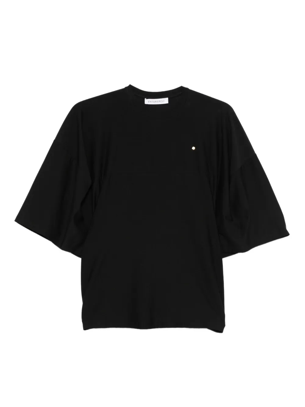 Viktor & Rolf Square T-shirt In Black