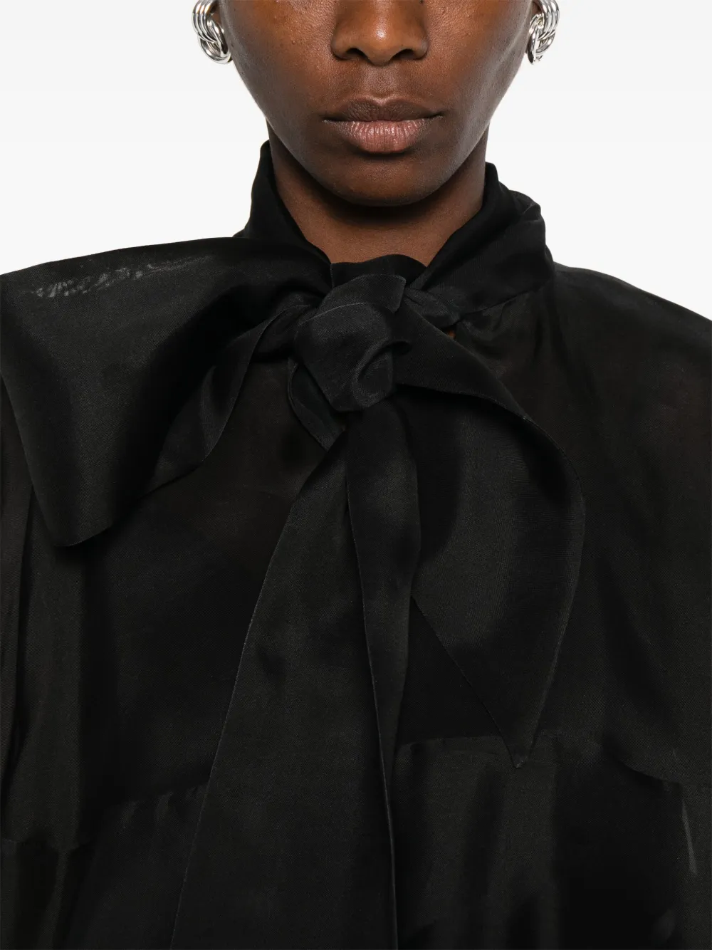 Viktor & Rolf Mini-jurk met strik Zwart