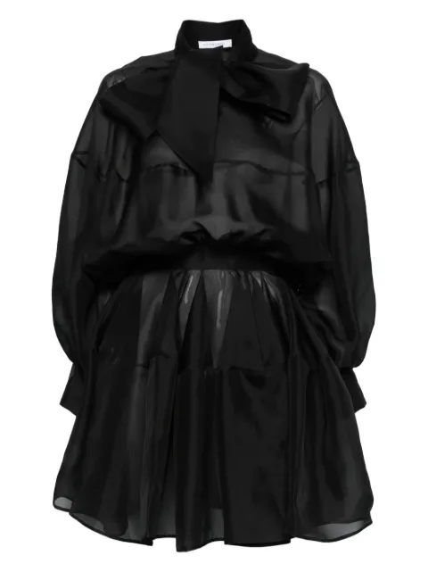 Viktor & Rolf pussy-bow mini dress