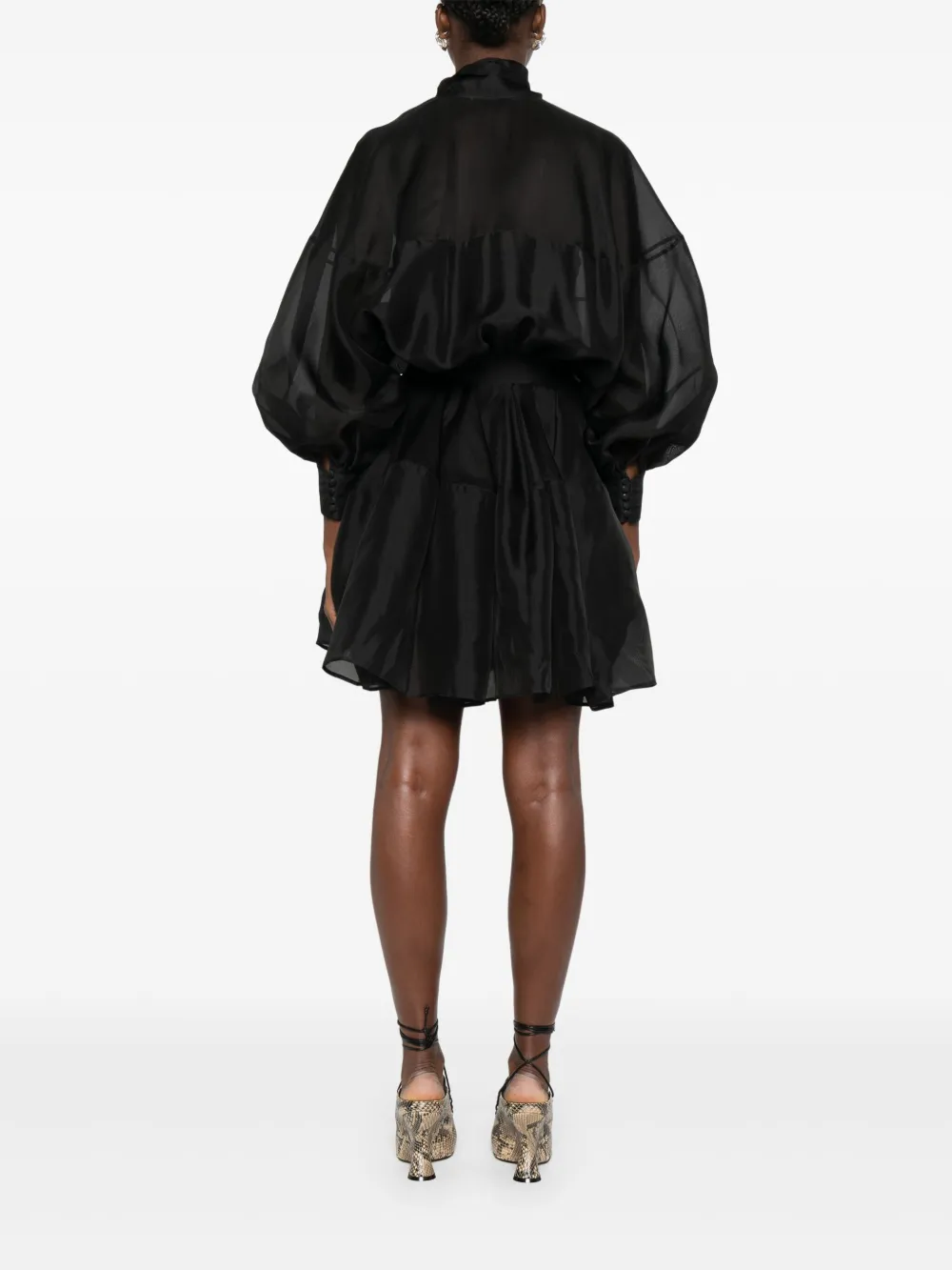 Viktor & Rolf Mini-jurk met strik Zwart