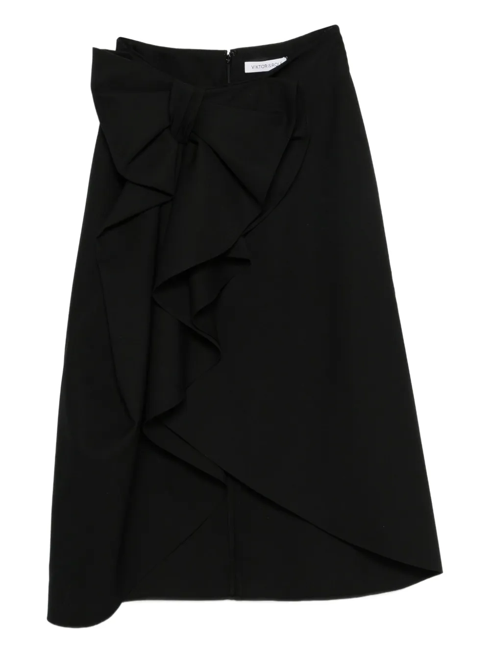 Viktor & Rolf bow ruffled pencil skirt | Black | Image 1