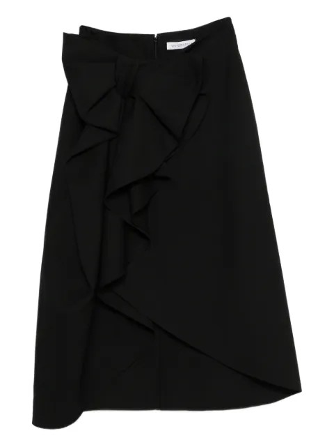 Viktor & Rolf bow ruffled pencil skirt