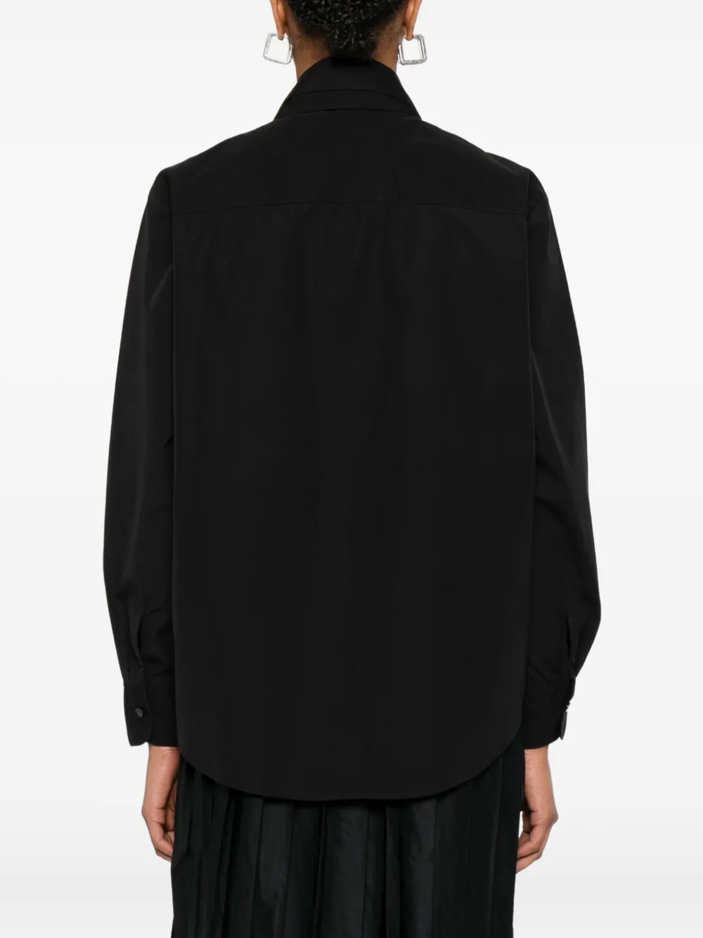 Viktor & Rolf Blouse met gelaagde kraag 99000 BLACK