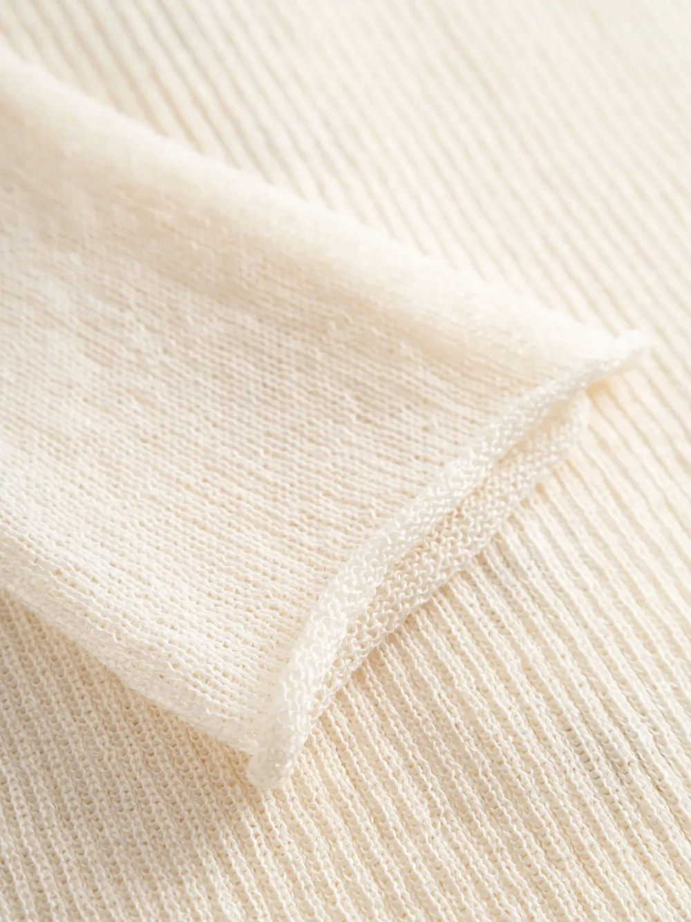 Shop Elena Velez Linen Knit Top