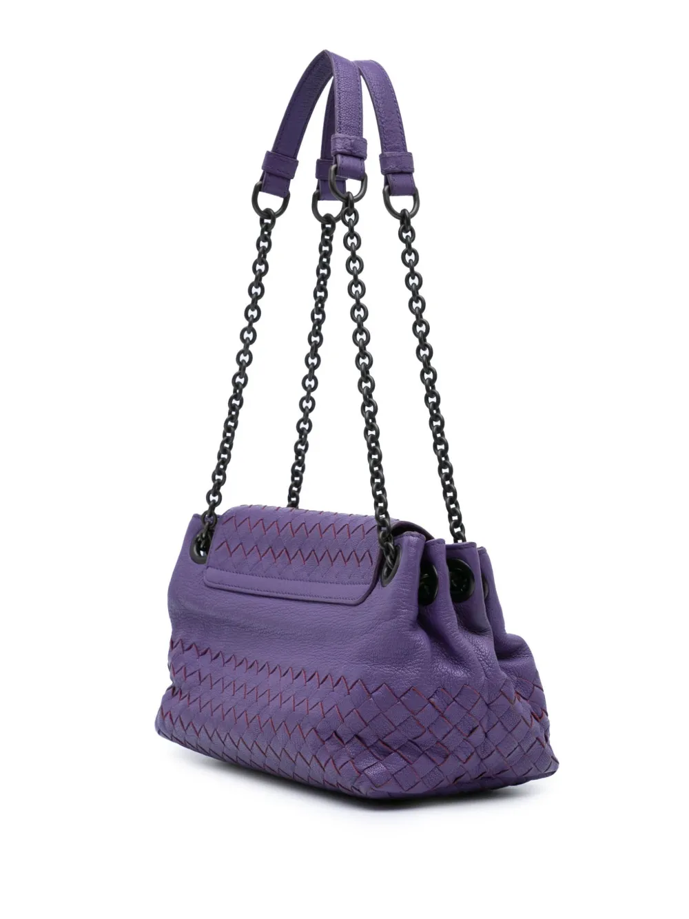 Bottega Veneta Pre-Owned 2012-2024 Small Madras Goatskin Intrecciato shoulder bag | Pre-Owned | Image 2